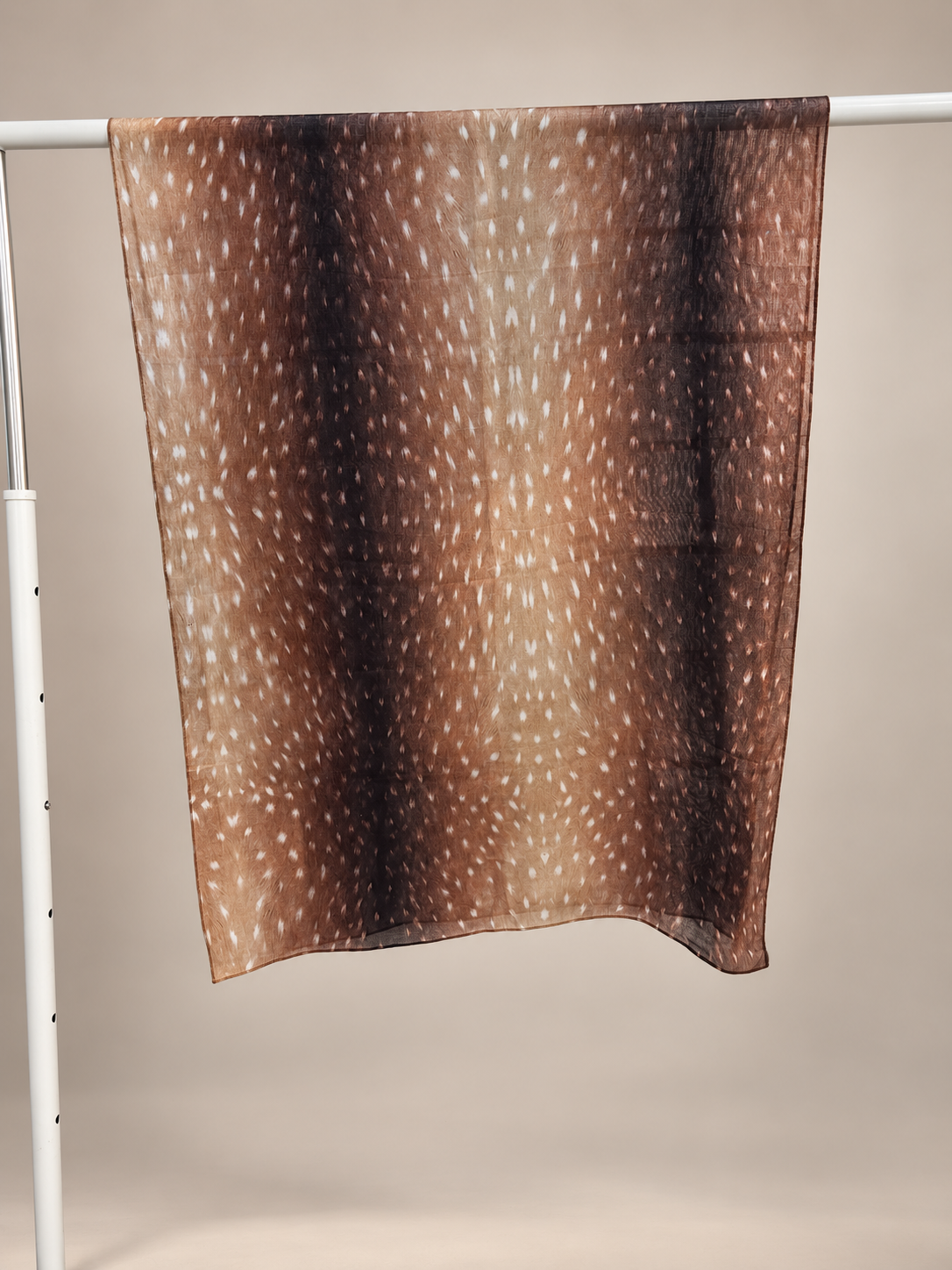 Printed modal hijab- Fawn