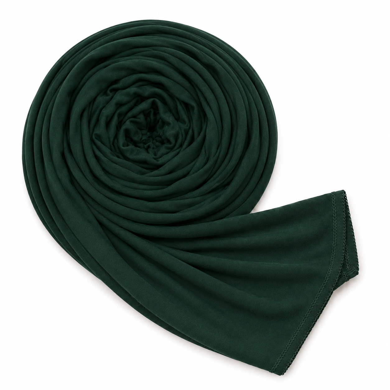 Jersey Hijab- Bottle green