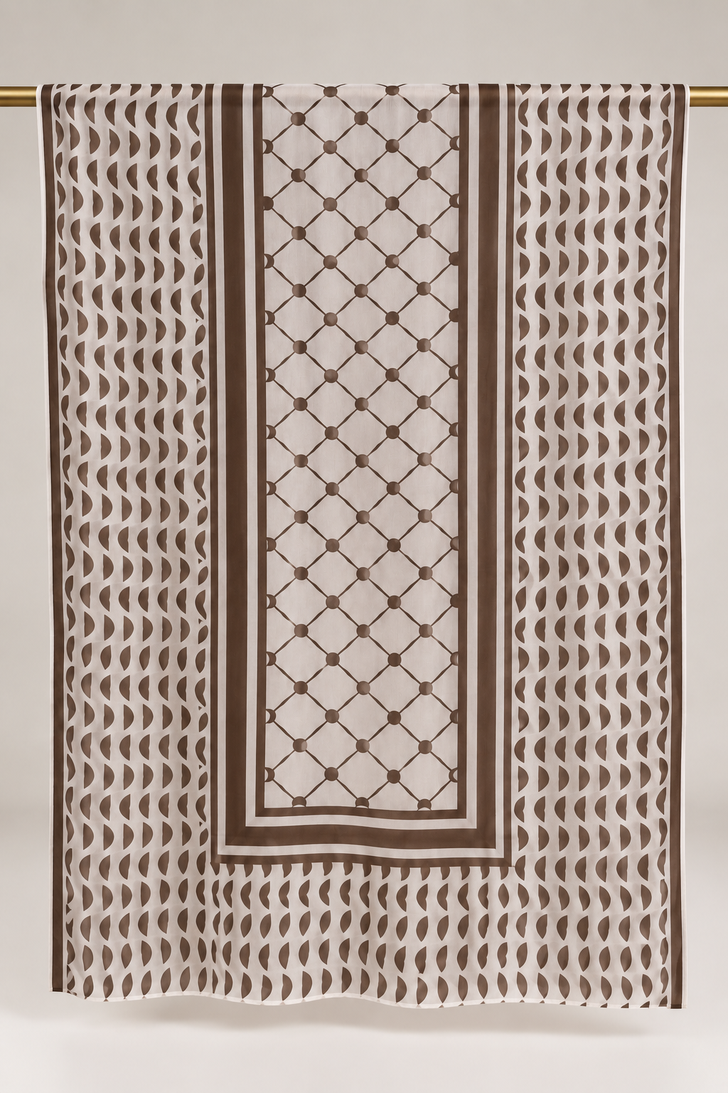 Printed Modal Hijab- Keffiyah