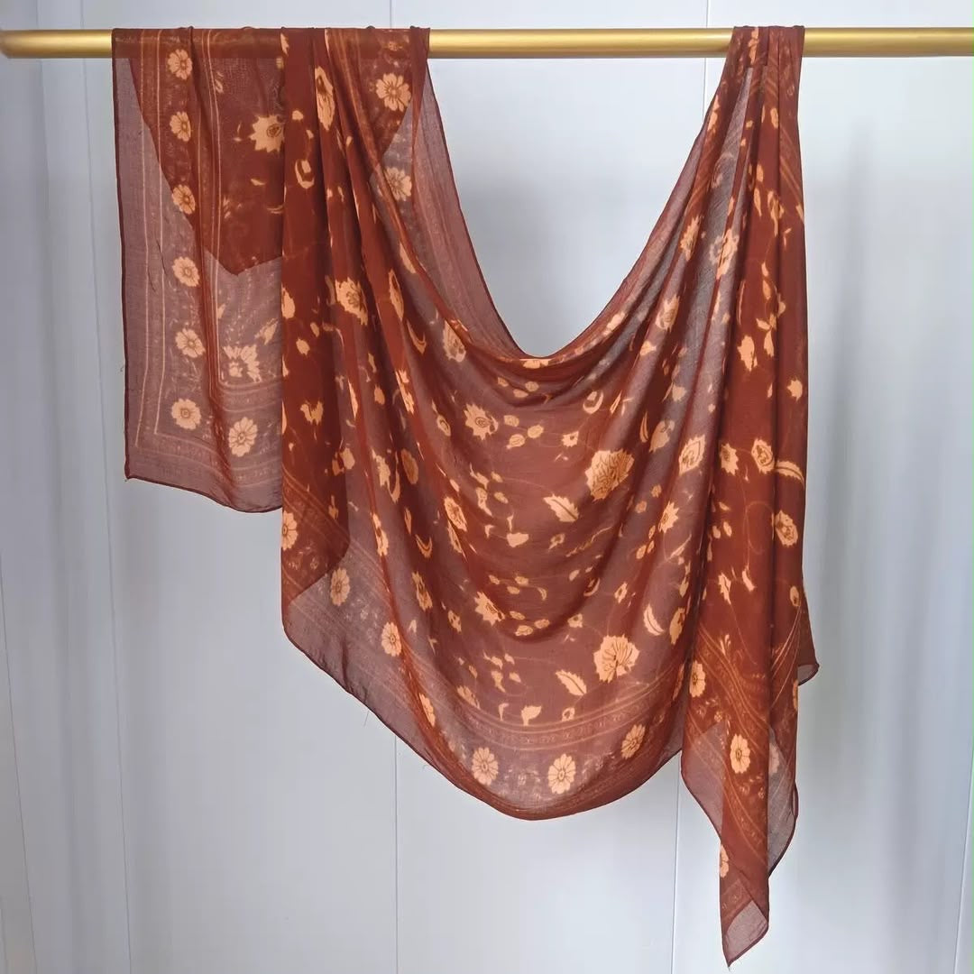 Printed Modal Hijab- Gulnaar