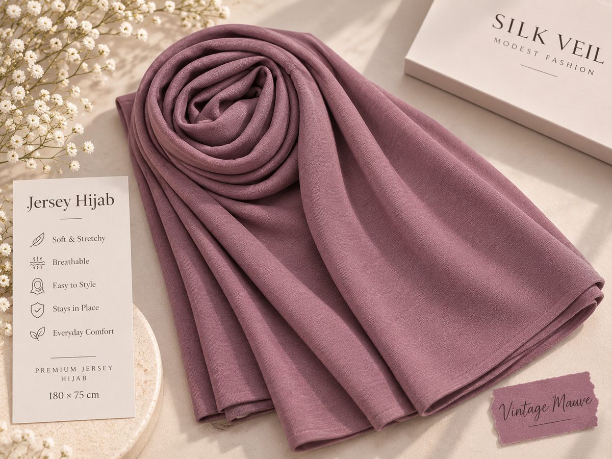 Jersey Hijab- Vintage Mauve