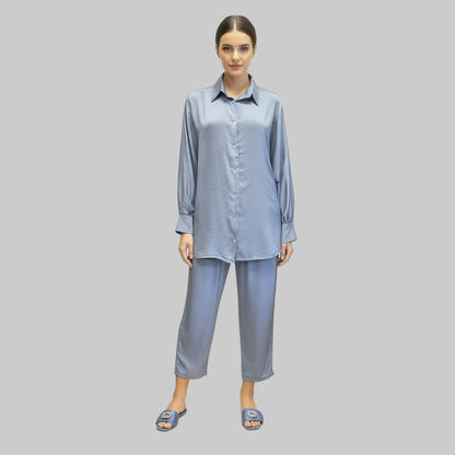 Grey Relaxed Fit Coordinate Set