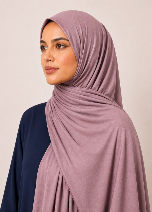 Jersey Hijab- Dusty Blush Pink