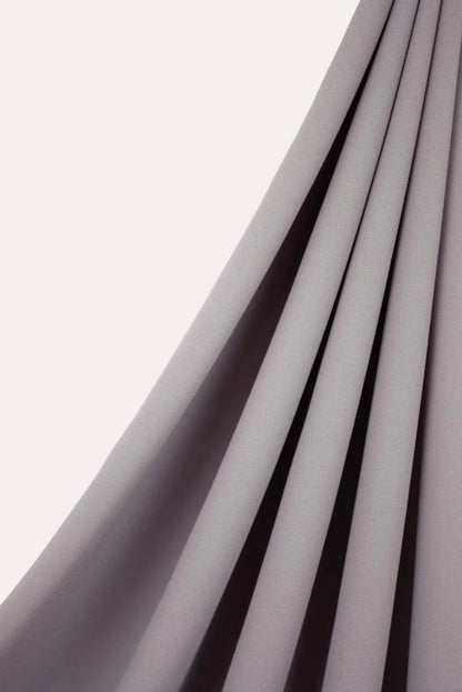 Beautiful Falcon Gray Classic Chiffon Hijab