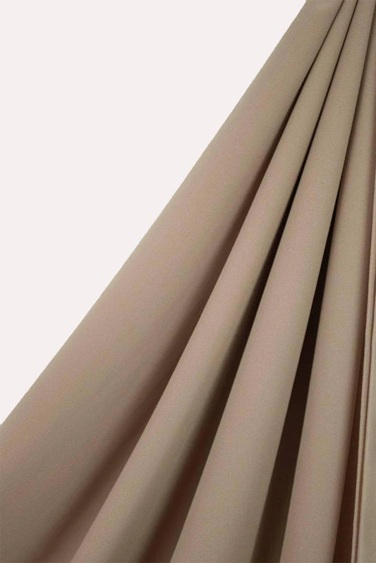 Beautiful Classy Coffee Classic Chiffon Hijab