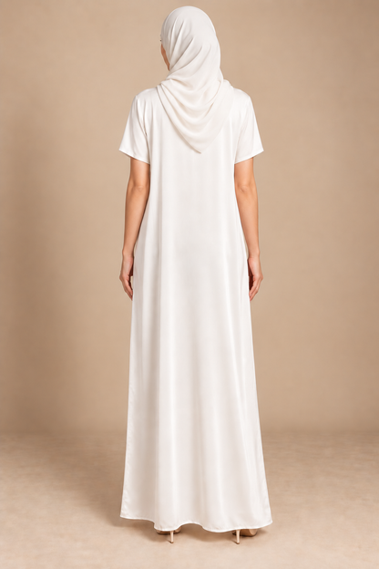 Inner Slip Dress- White
