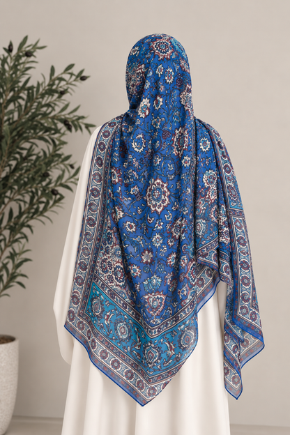 Printed Modal Hijab- Neel Gul