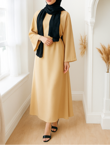 Essential Abaya- Beige