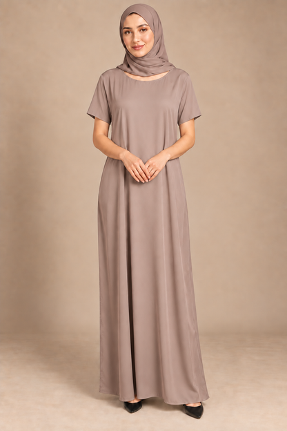 Inner Slip Dress- Rose Taupe