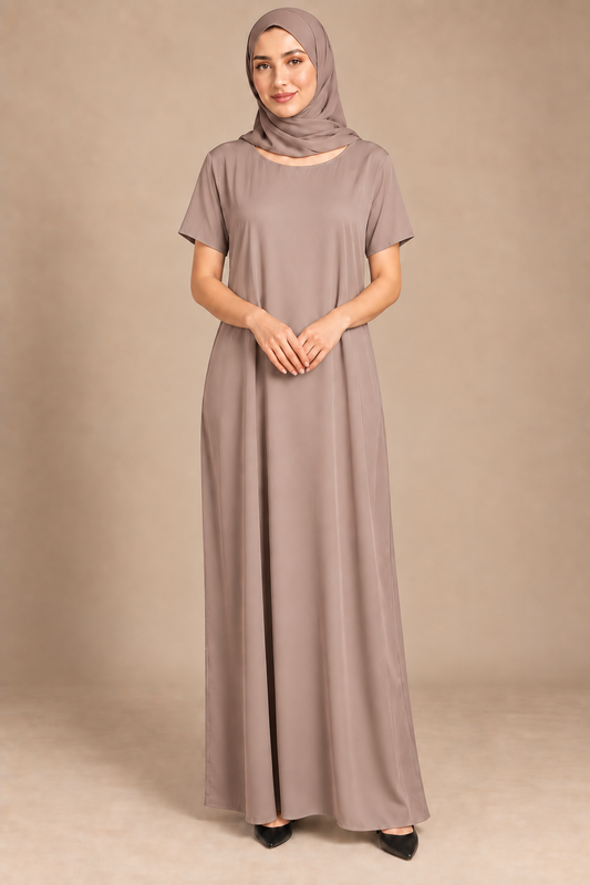Inner Slip Dress- Rose Taupe
