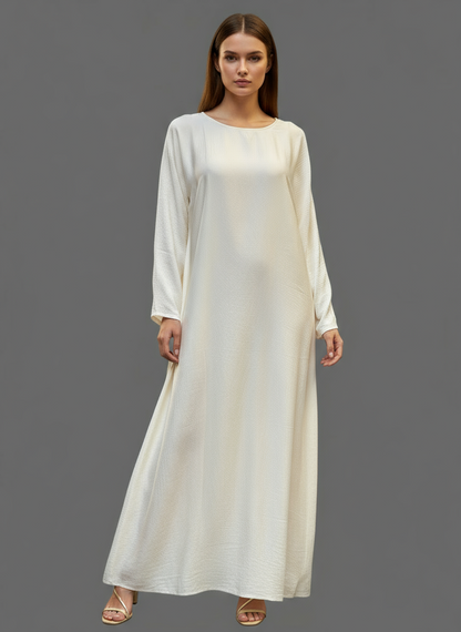 Inner Slip Dress-White