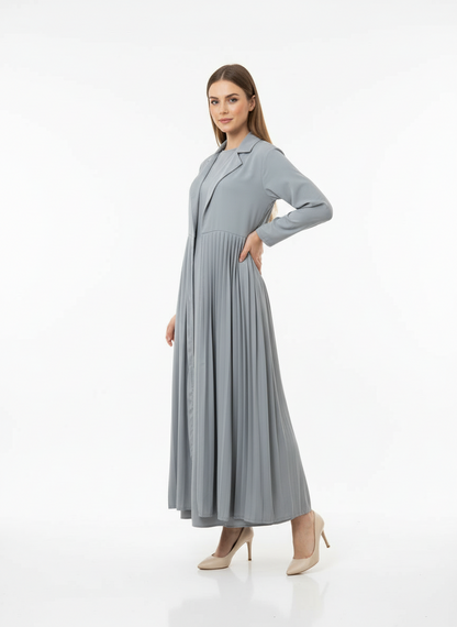 Noor Pleated Abaya- Shrug + inner