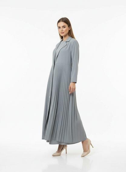 Noor Pleated Abaya- Shrug + inner