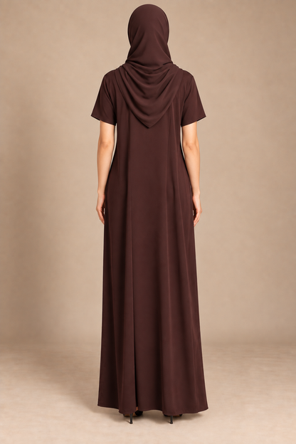 Inner Slip Dress- Chocolate Brown