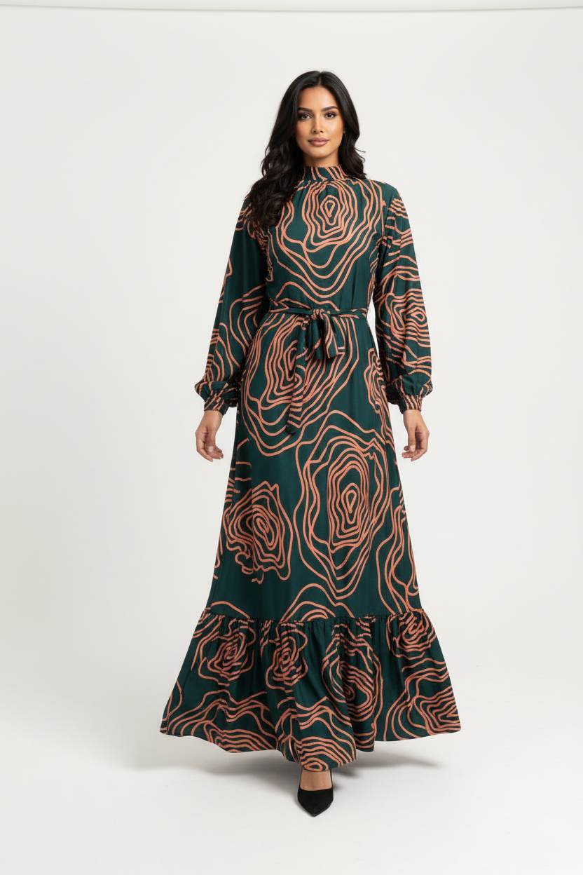 Turkish Pattern Dress