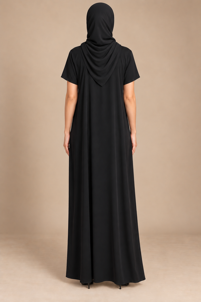 Inner Slip Dress- Black