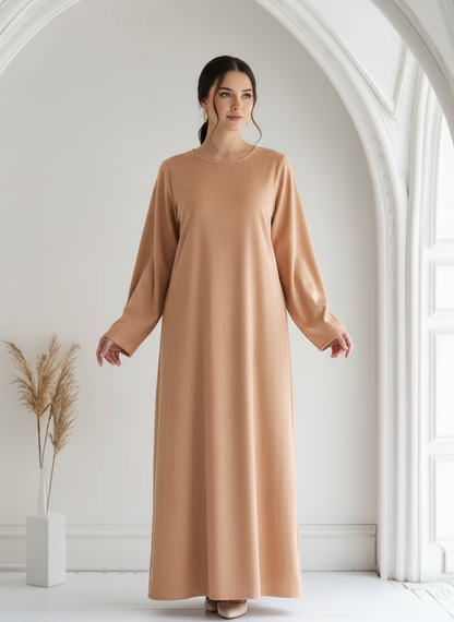 Winter 2 Piece Coat Abaya