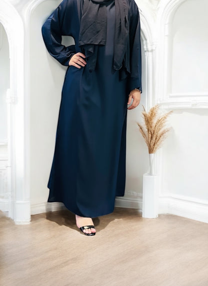 Essential Abaya- Navy Blue