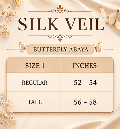 Butterfly Abaya-Black