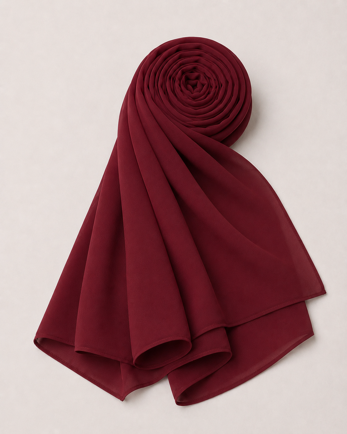 Chiffon Hijab-Cherry red
