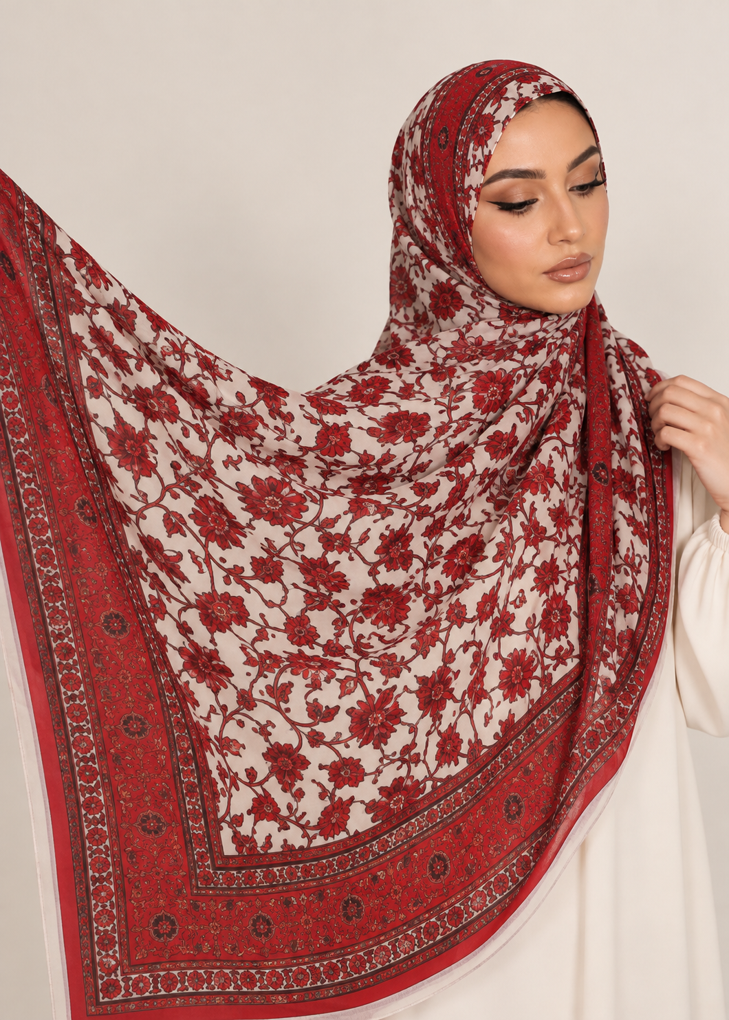 Printed Modal Hijab- Riwaayat