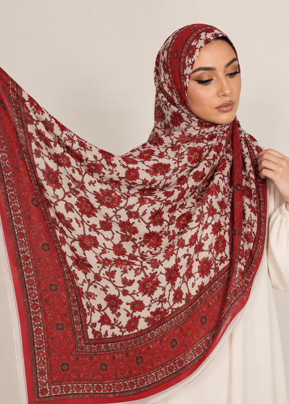 Printed Modal Hijab- Riwaayat