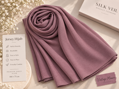 Jersey Hijab- Vintage Mauve
