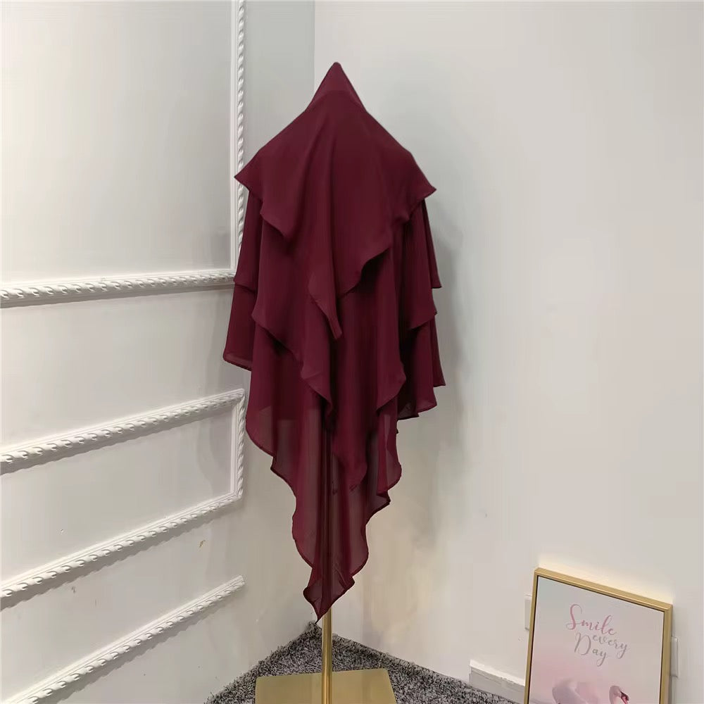 3 layered diamond Khimar